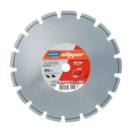 Norton dijamantska rezna ploča za beton 350×25.4mm CLIPPER CLASSIC – 70184626872