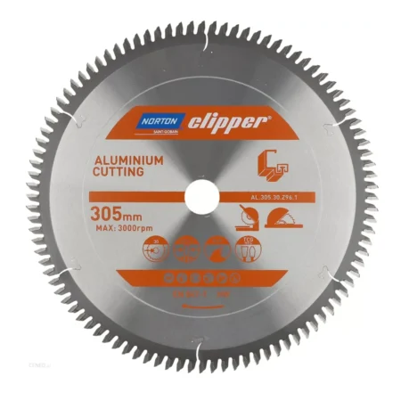 Norton list kružne pile/cirkulara za rezanje aluminijuma 305×30 Z96 Clipper 70184608140