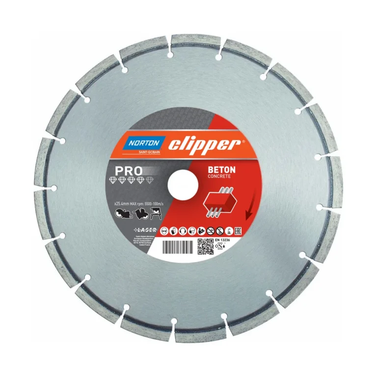 Norton dijamantska rezna ploča za armirani beton 450×25.4mm CLIPPER PRO – 70184627063