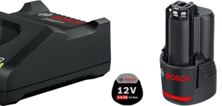 SET PUNJAČ GAL 12V-40+2x BATERIJA GBA 12V/2,0Ah