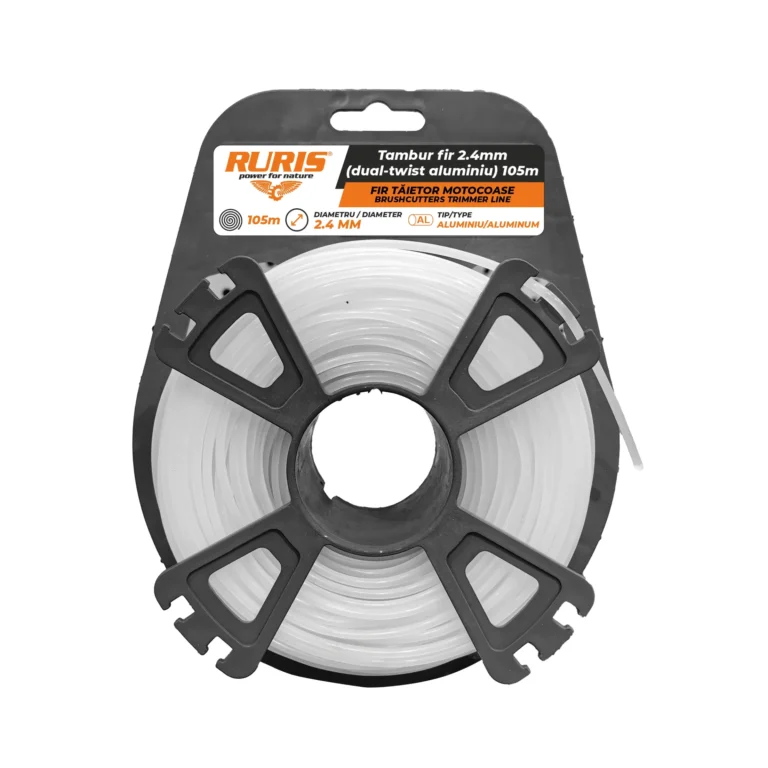 Ruris silk za trimer 2.4mmx105m Dual-Twist aluminij