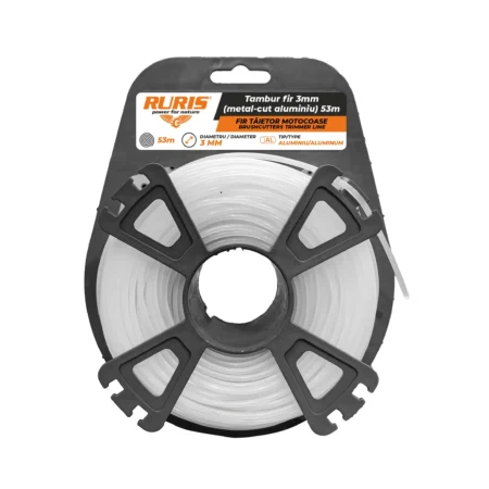 Ruris silk za trimer 3.0mmx53m Metal-Cut aluminij