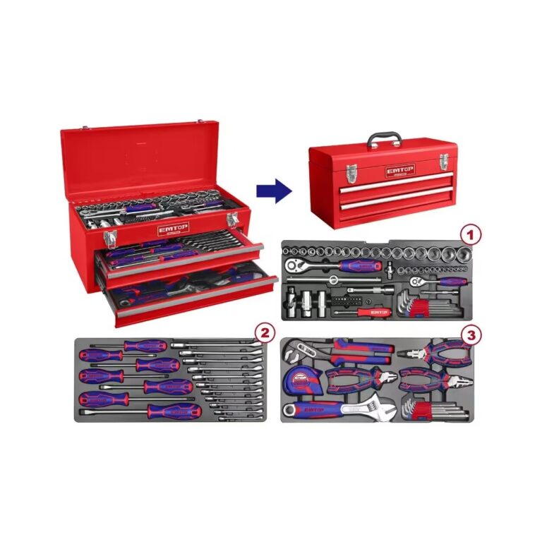 Emtop set od 105 ručnih alata EHTS01051