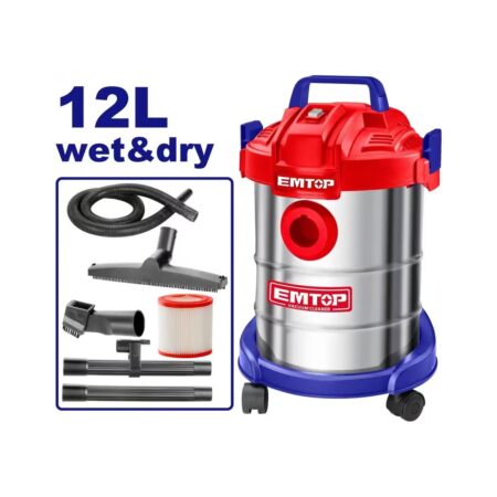 Emtop usisivač 12 l EVCR0801