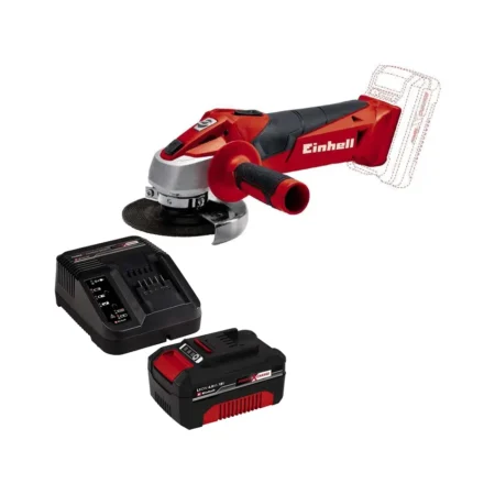 Einhell aku ugaona kutna brusilica Power X-Change TC-AG 18/115 Li KIT 4