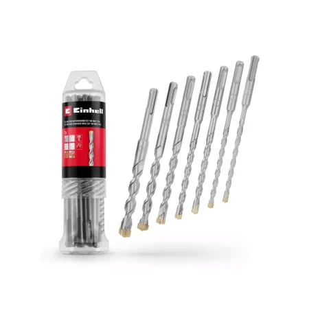 Einhell 7-dijelni set burgija 6-14/210 mm SDS + 49265515
