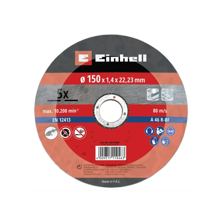 Einhell rezna ploča za Inox 150 x 1.4 mm 5/1 49711946