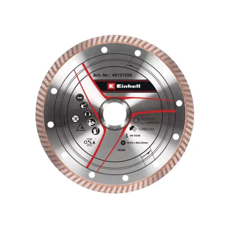 Einhell dijamantska rezna ploča za kamen beton keramiku 150 x 1.6 mm 49721550