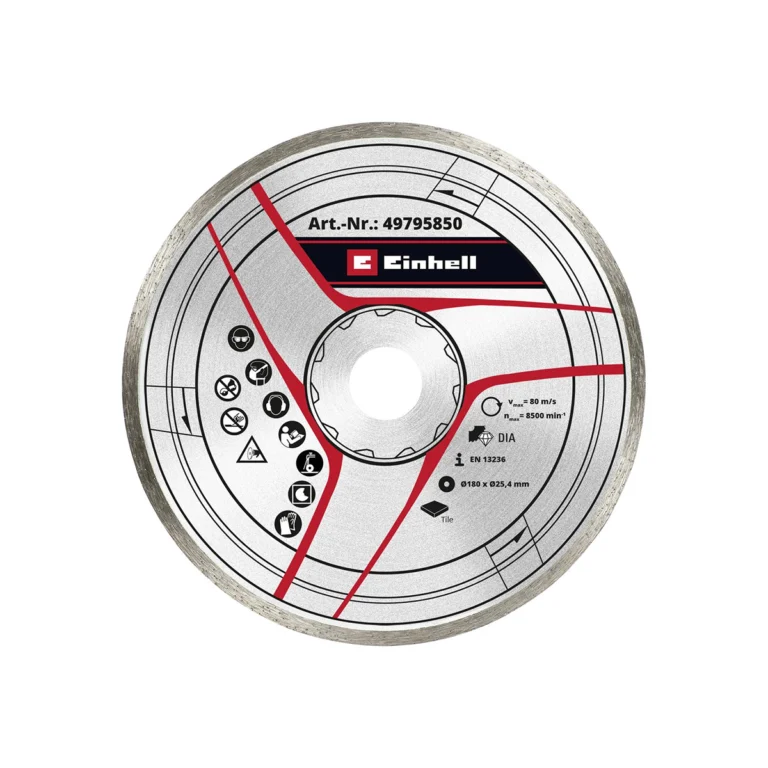 Einhell dijamantski rezni list za keramiku 180 x 25.4 mm