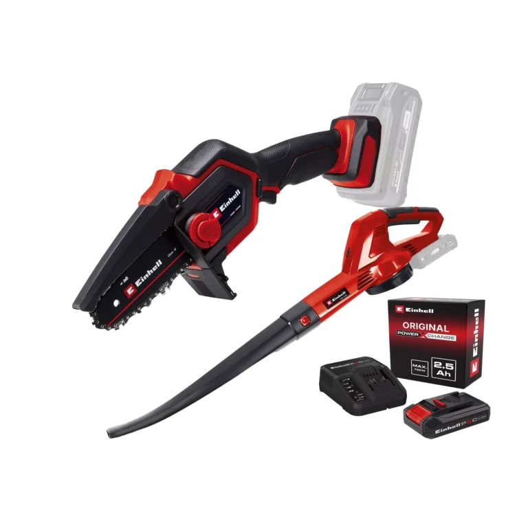 Einhell set aku duvač lančana pila baterija i punjač PXC SET 3 U 1