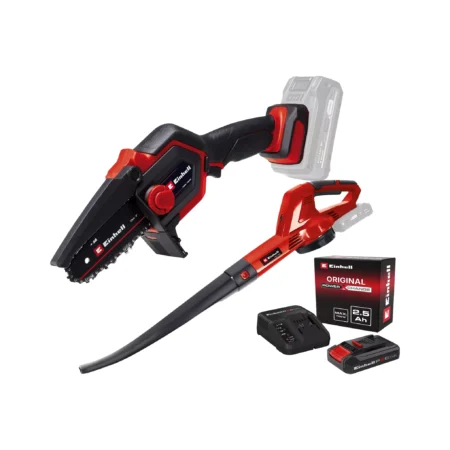 Einhell set aku duvač lančana pila baterija i punjač PXC SET 3 U 1