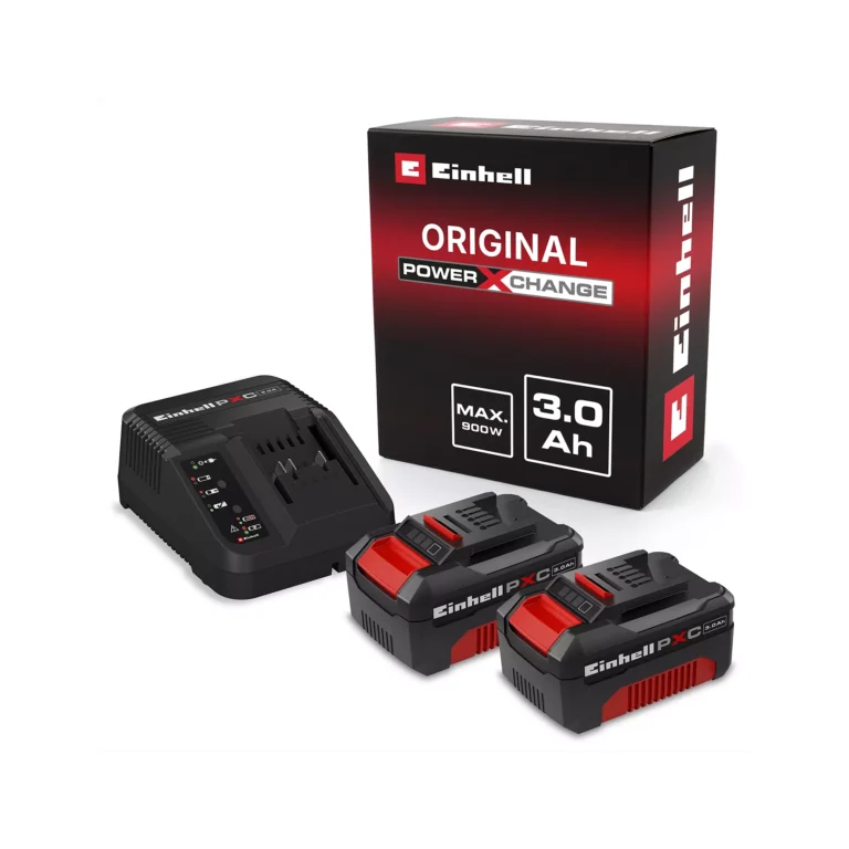 Einhell set brzi punjač i baterije Power X-Change Starter kit 2x 3Ah