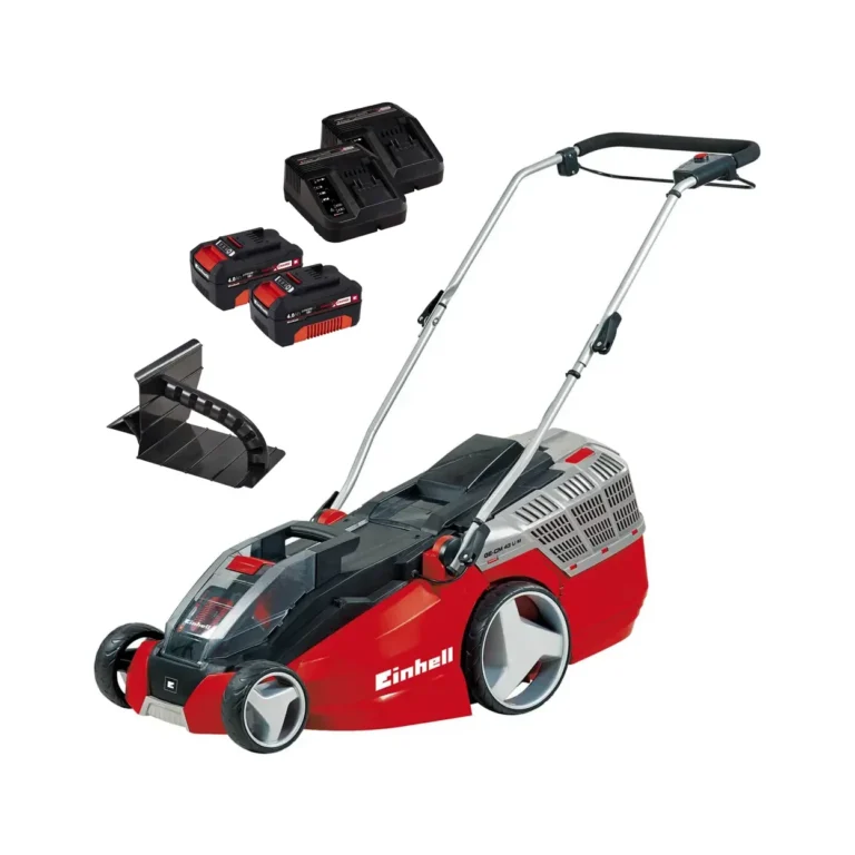 Einhell SET aku kosilica kosačica za travu Brushless Power X-Change GE-CM 43 Li M Kit 2x 4Ah 2x punjač