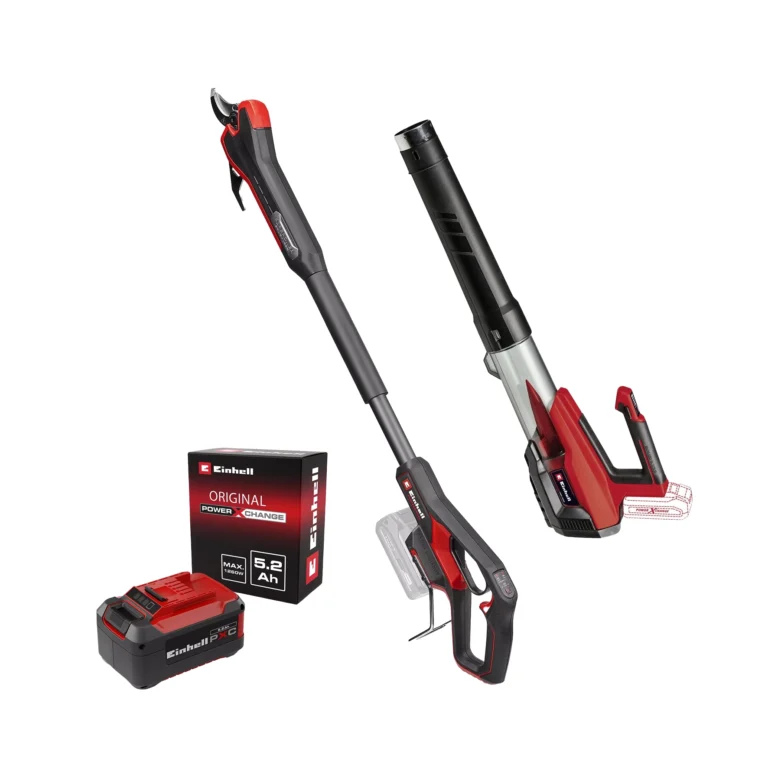 Einhell set aku duvač makaze za orezivanje baterija i punjač Professional PXC SET 3 U 1