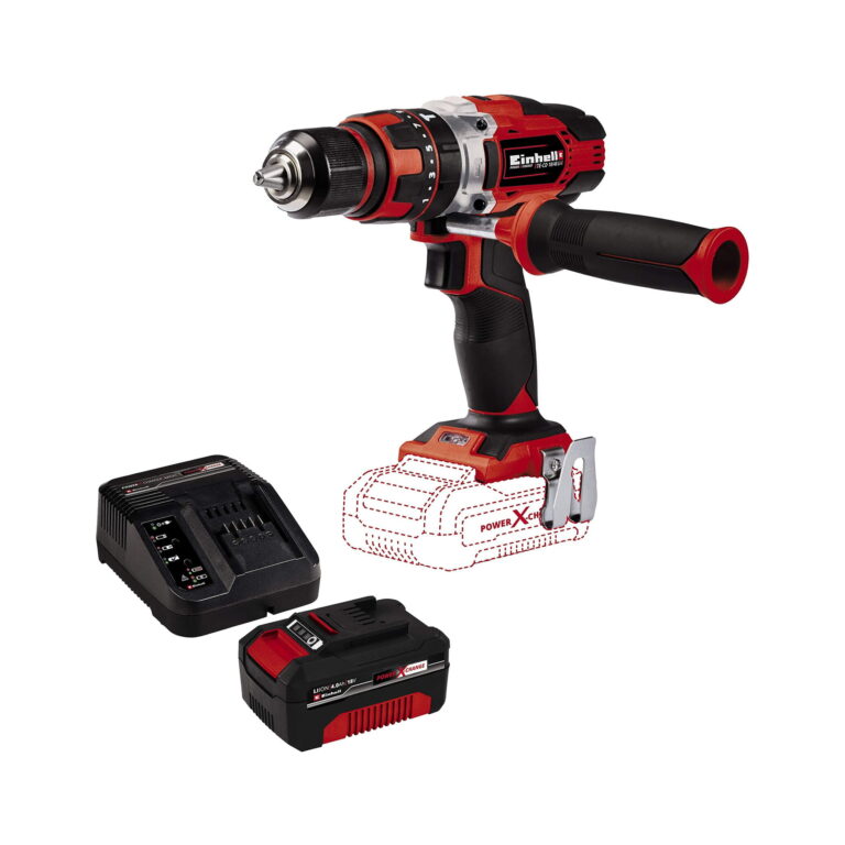 Einhell aku udarna bušilica Power X-Change TE-CD 18/48 Li Kit-2