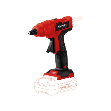 Einhell aku pištolj za vruće lijepljenje Power X-Change TE-CG 18 LI Solo