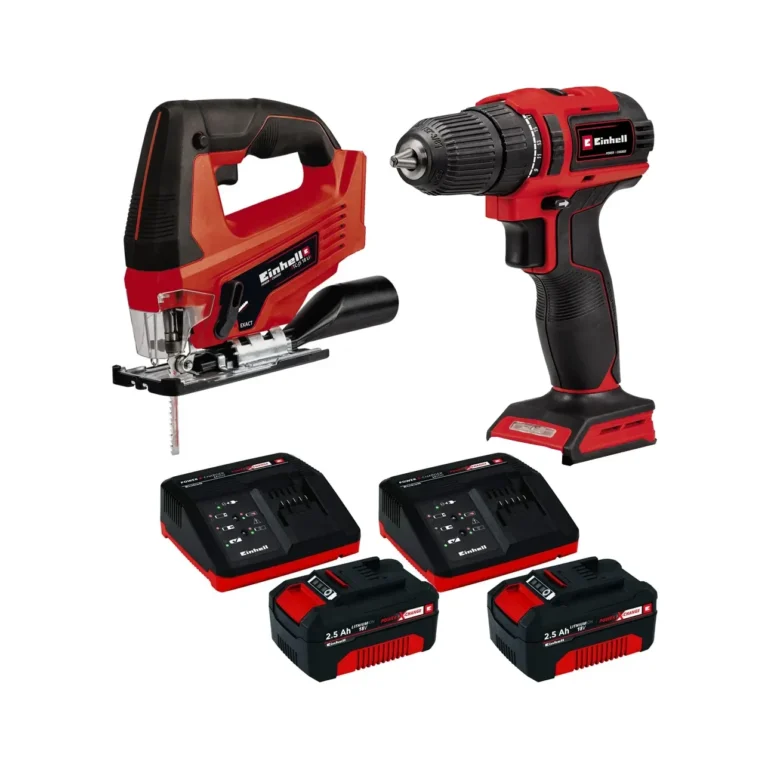 Einhell set aku bušilica i ubodna pila Power X-Change TK-JS 25 Li Kit