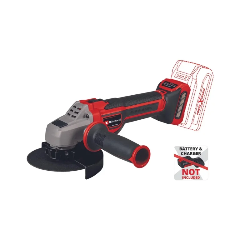 Einhell aku ugaona kutna brusilica Power X-Change TP-AG 18/125 CE Q Li Solo